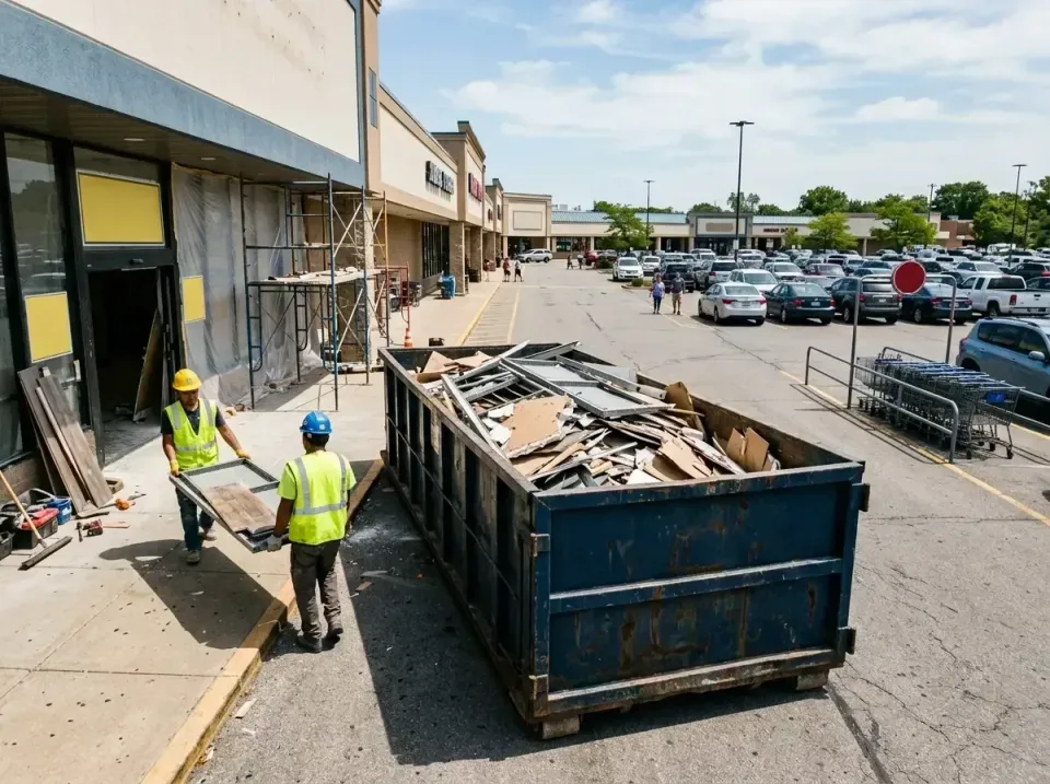 retail-store-renovation-debris-003 — frequently asked questions, Roll-off Dumpster Rentals in Argo, AL